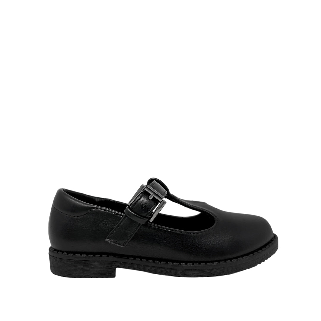 Ballerinas escolares Dakota para niña color negro