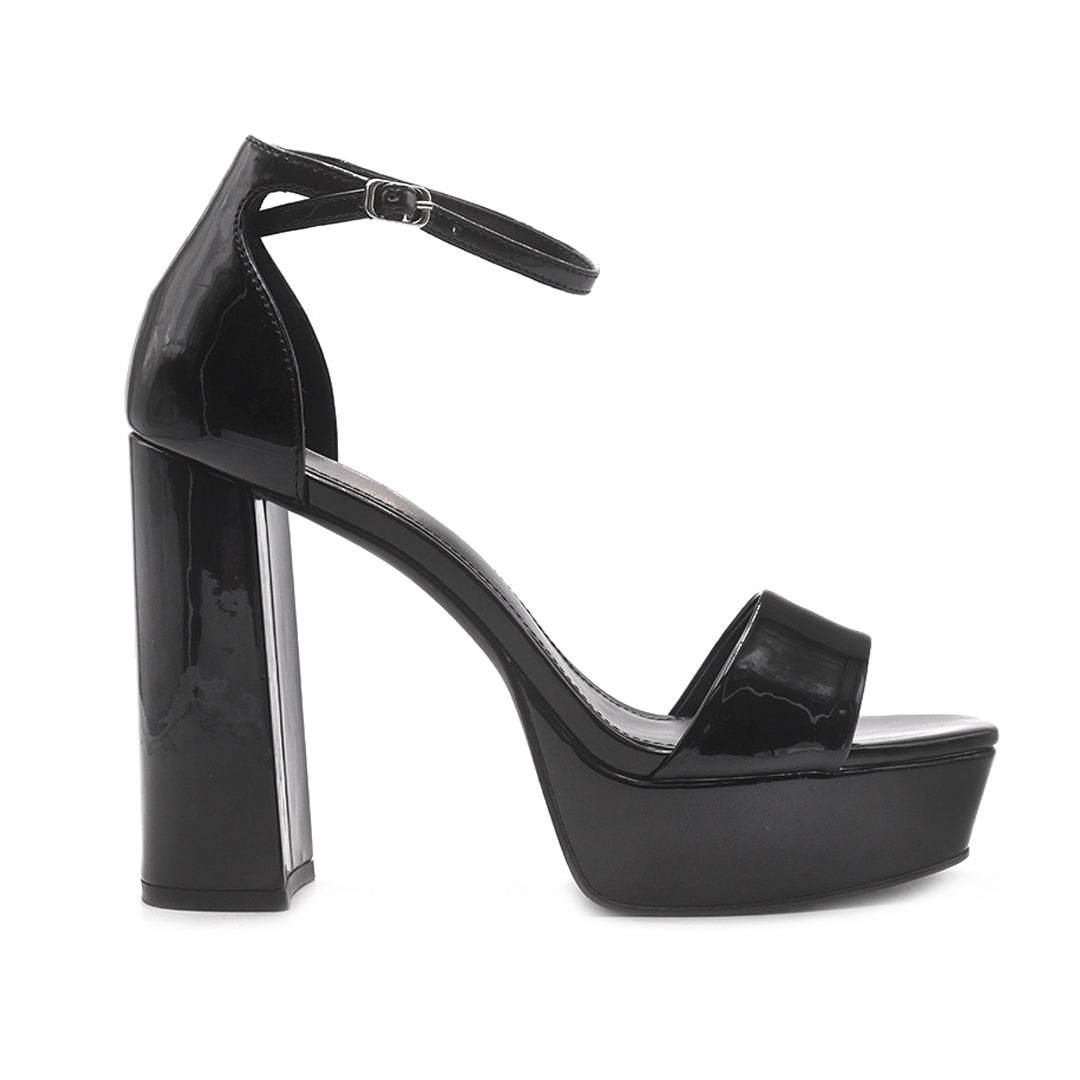 Sandalias de tacón Omega para mujer color negro