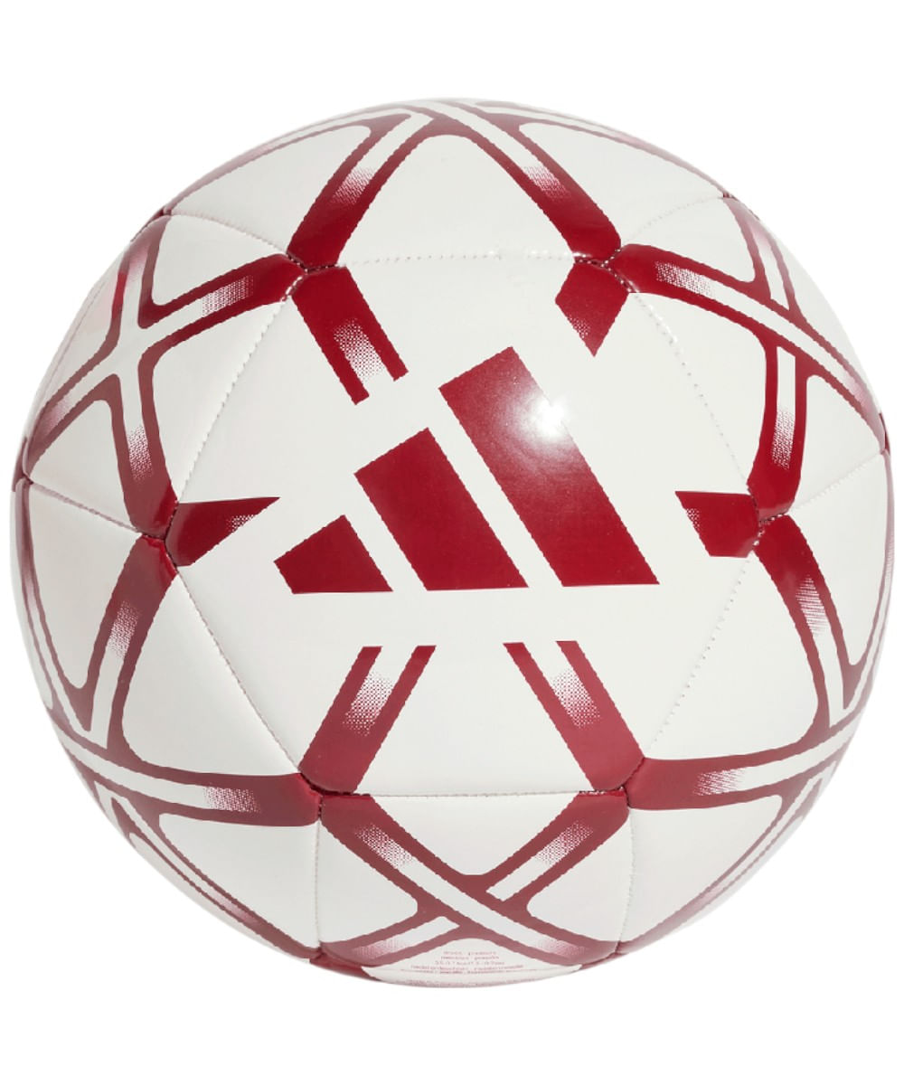 Balón de fútbol Adidas #5 color rojo y blanco