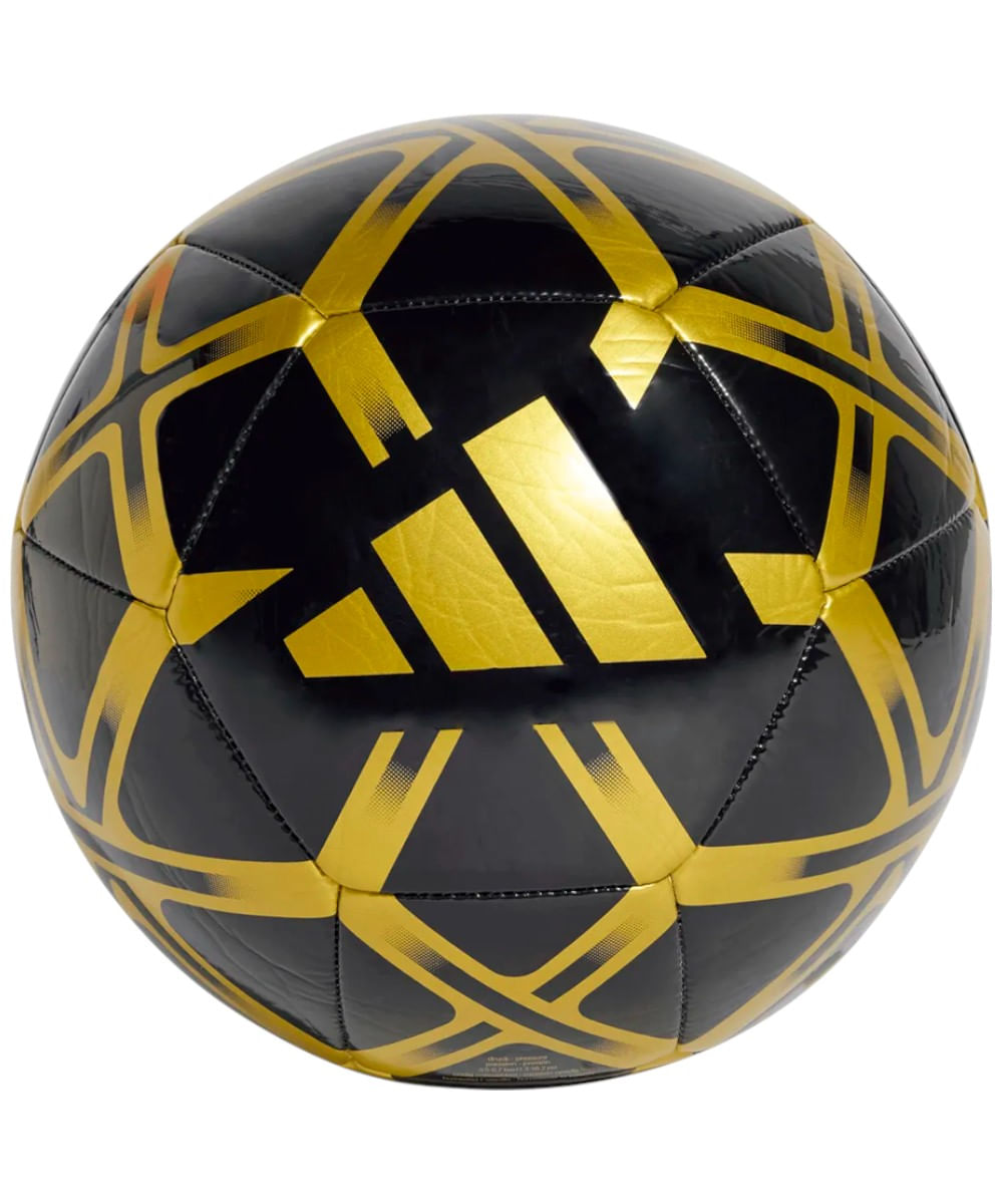 Balón de fútbol Adidas #5 color dorado y negro