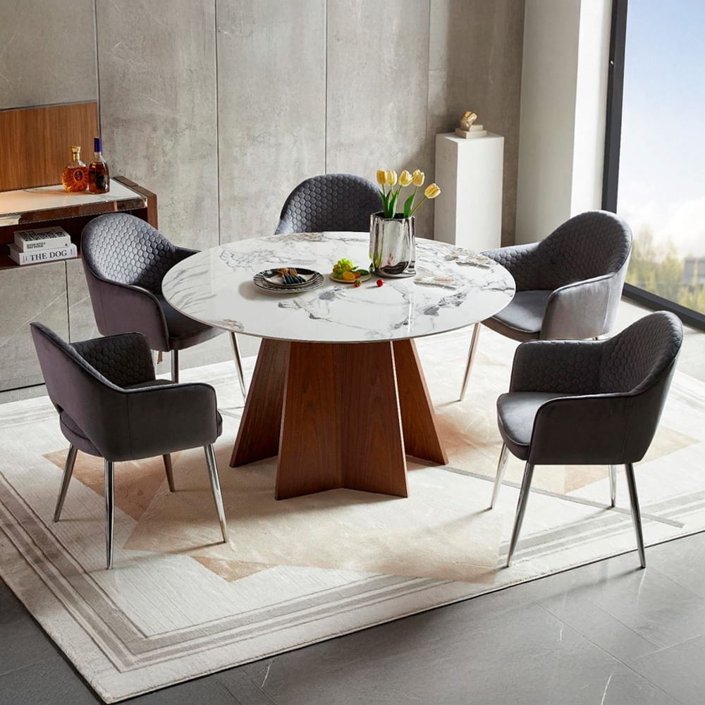 Comedor 4 personas redondo