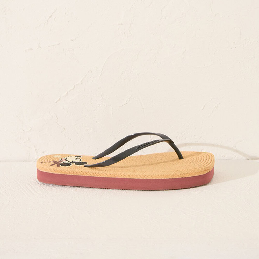 Pantuflas Women Secret estampada de Mickey Mouse para mujer