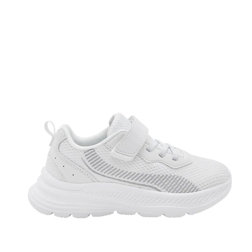 Tennis escolares Avalon para niña color blanco
