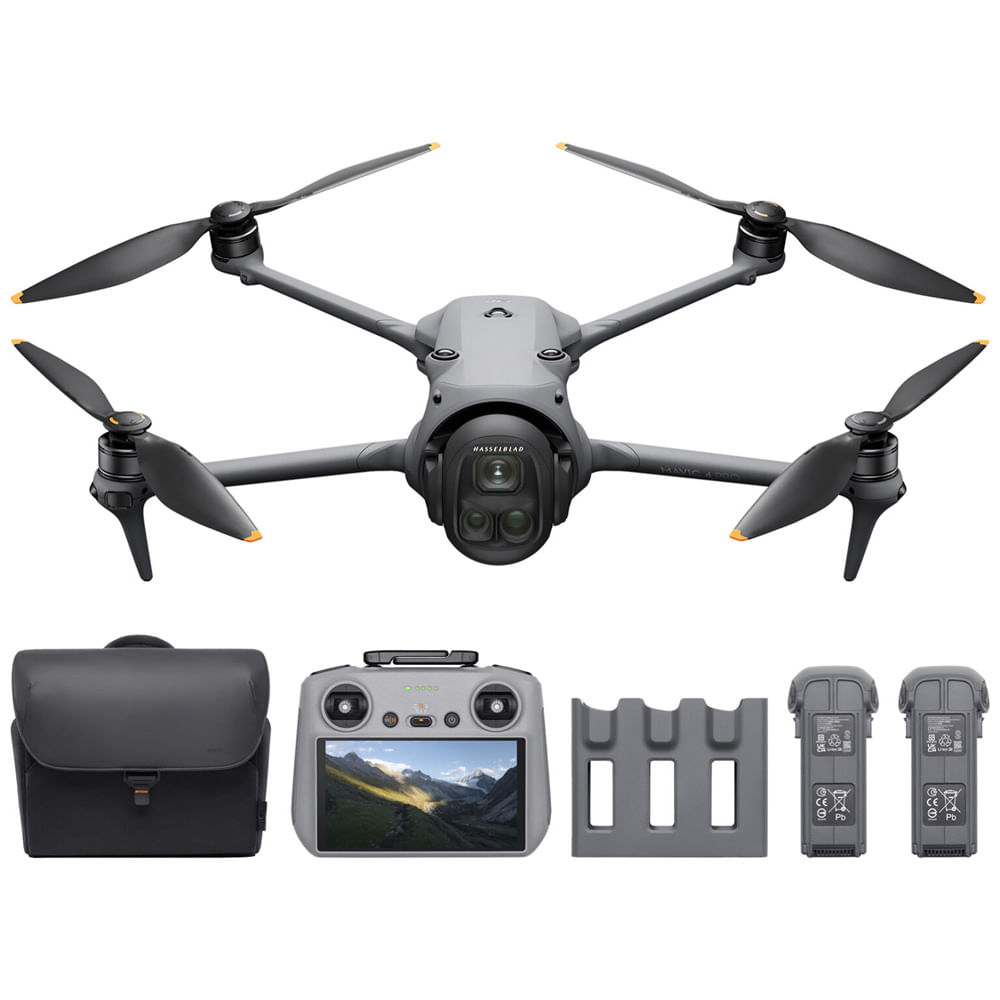 Dron DJI Mavic 4 Pro Fly More Combo con control con pantalla