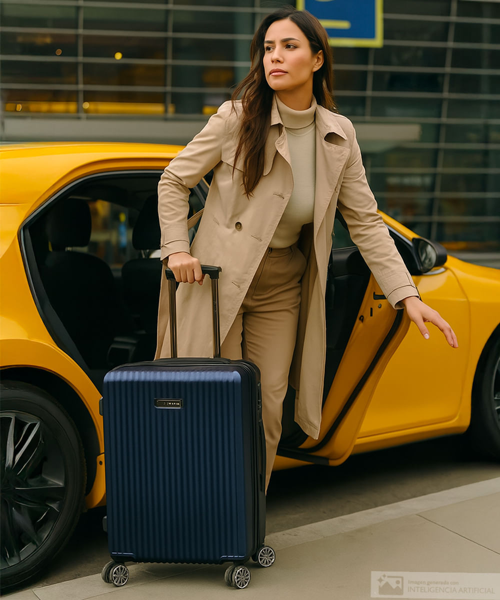 Maleta pequeña Swissbrand riga 3.0 azul