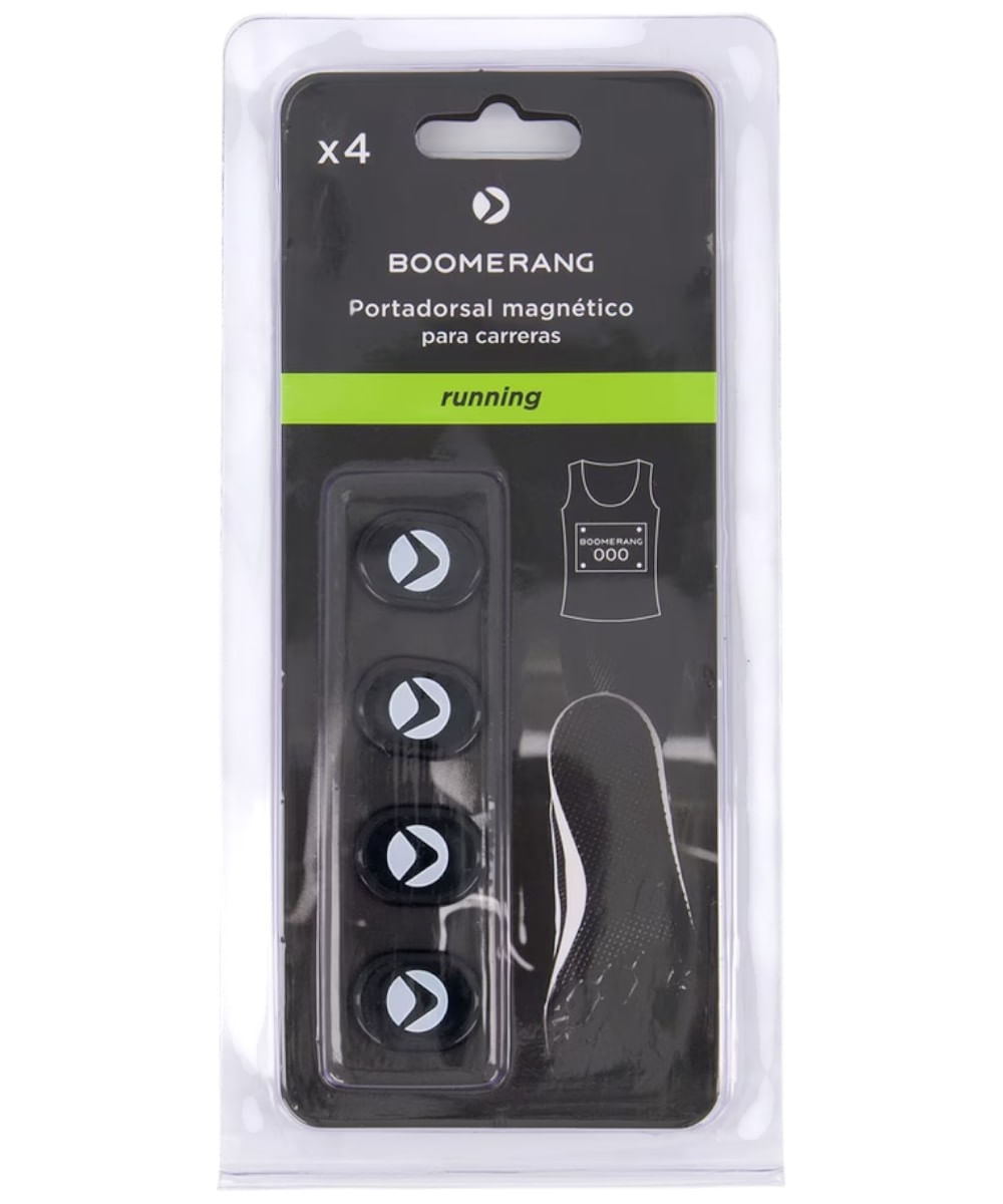 Paquete de portadorsales magnéticos Boomerang