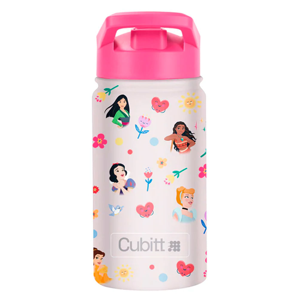 Termo Cubitt x Disney Princesas de acero inoxidable 414 ml