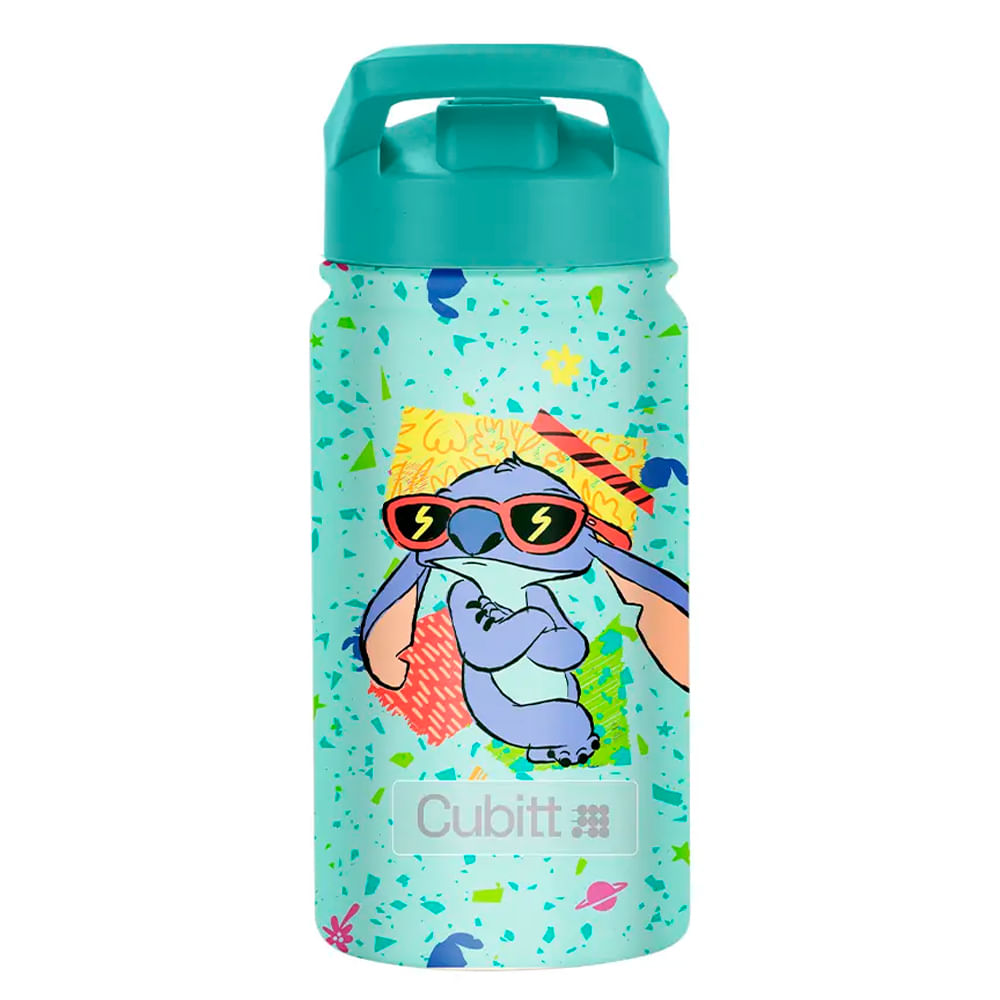 Termo Cubitt x Disney Stitch de acero inoxidable 414 ml
