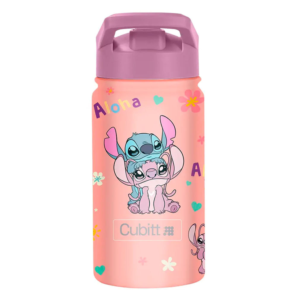 Termo Cubitt x Disney Stitch de acero inoxidable 414 ml