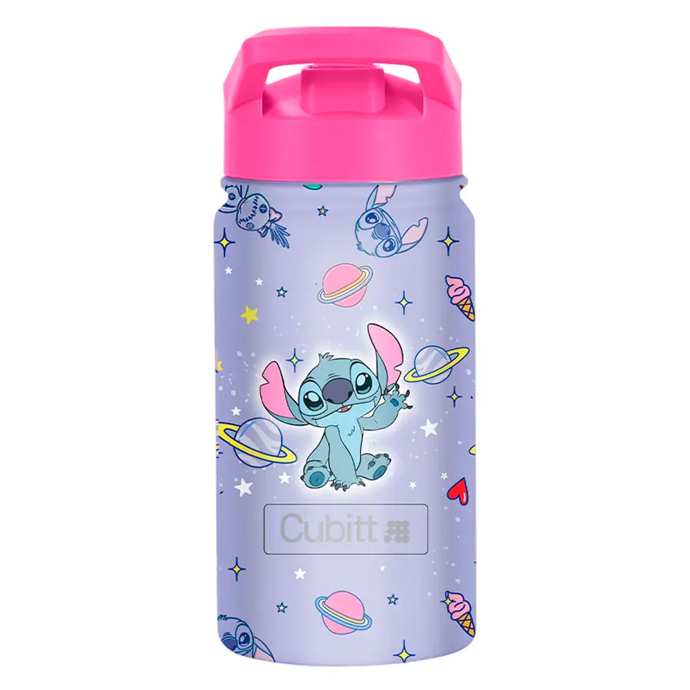 Termo Cubitt x Disney Stitch de acero inoxidable 414 ml