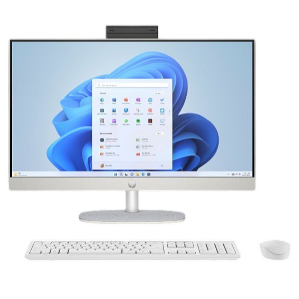 Computadora All in One AMD Ryzen 5 7520U 8GB RAM 512GB SSD Windows 11 Home Pantalla 24" (60.96 cm)