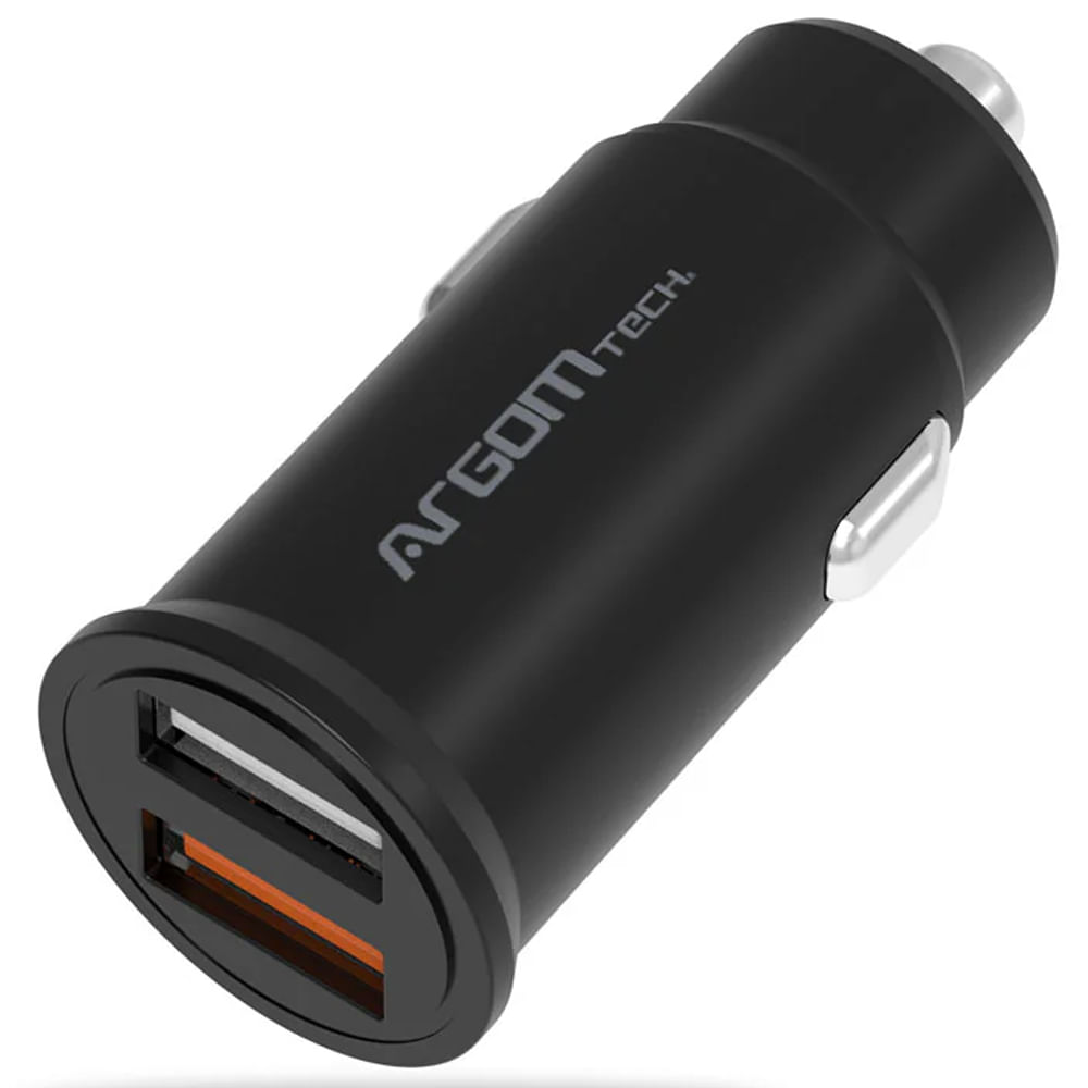 Cargador para carro 2 puertos USB-A 30Watts