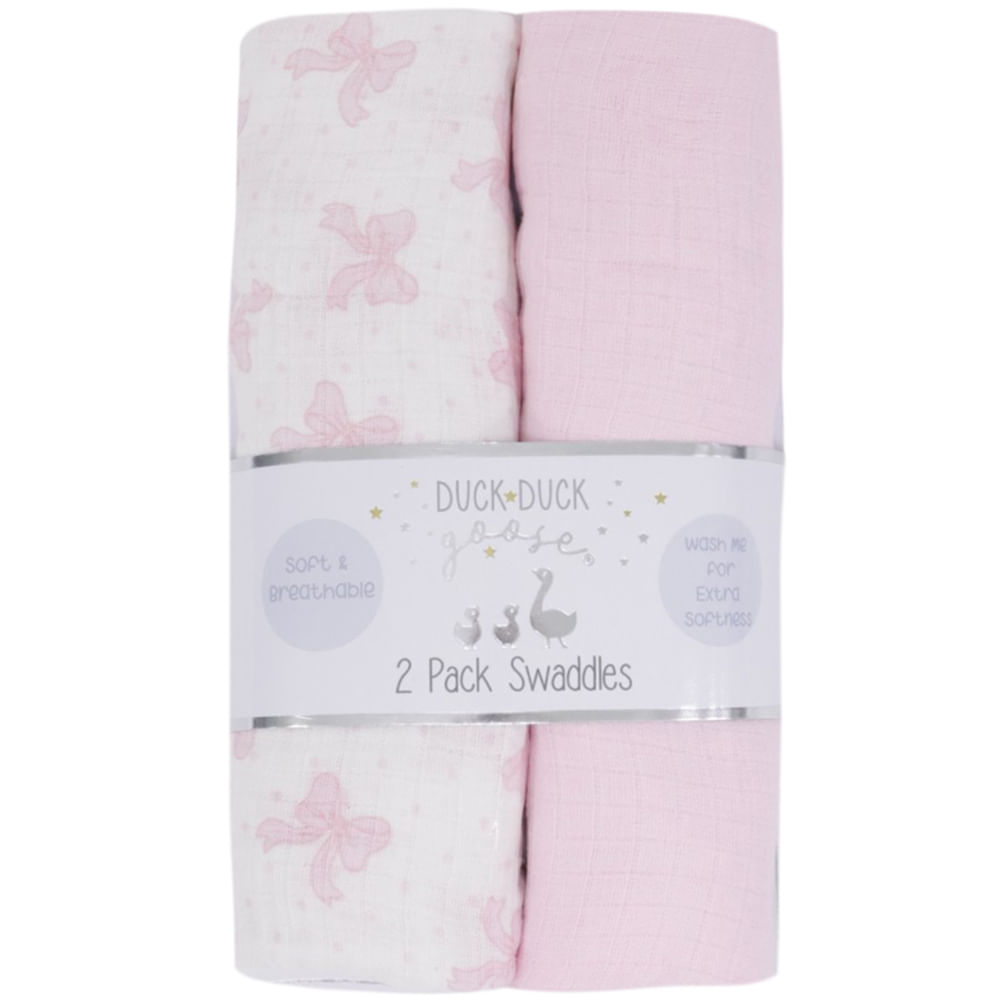 Set de 2 frazadas con estampado para bebé