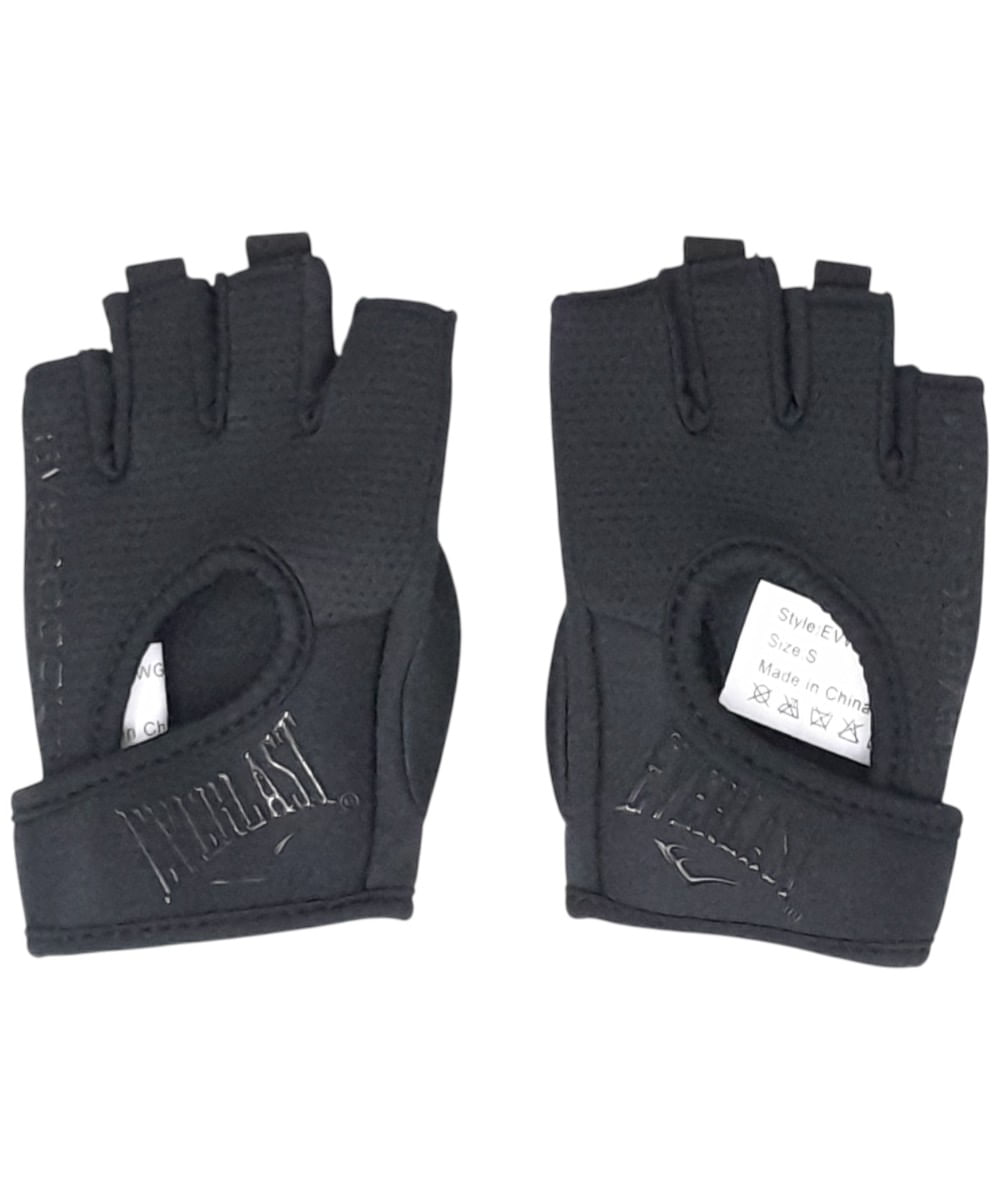 Guantes para pesas Everlast heather negros S