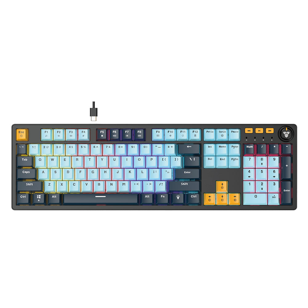 Teclado mecánico Fantech Mk893S Mizu Atom107S