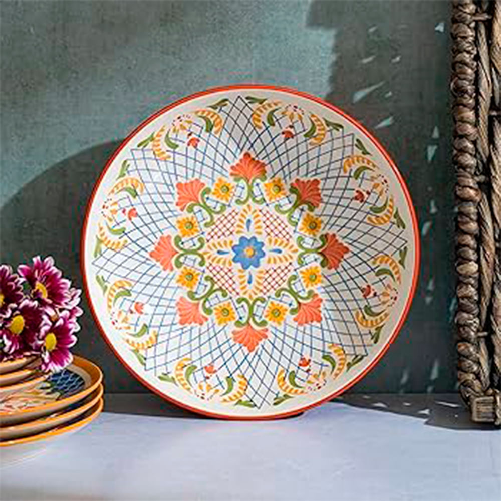 Bowl de cerámica Gibson tierra 26 cm