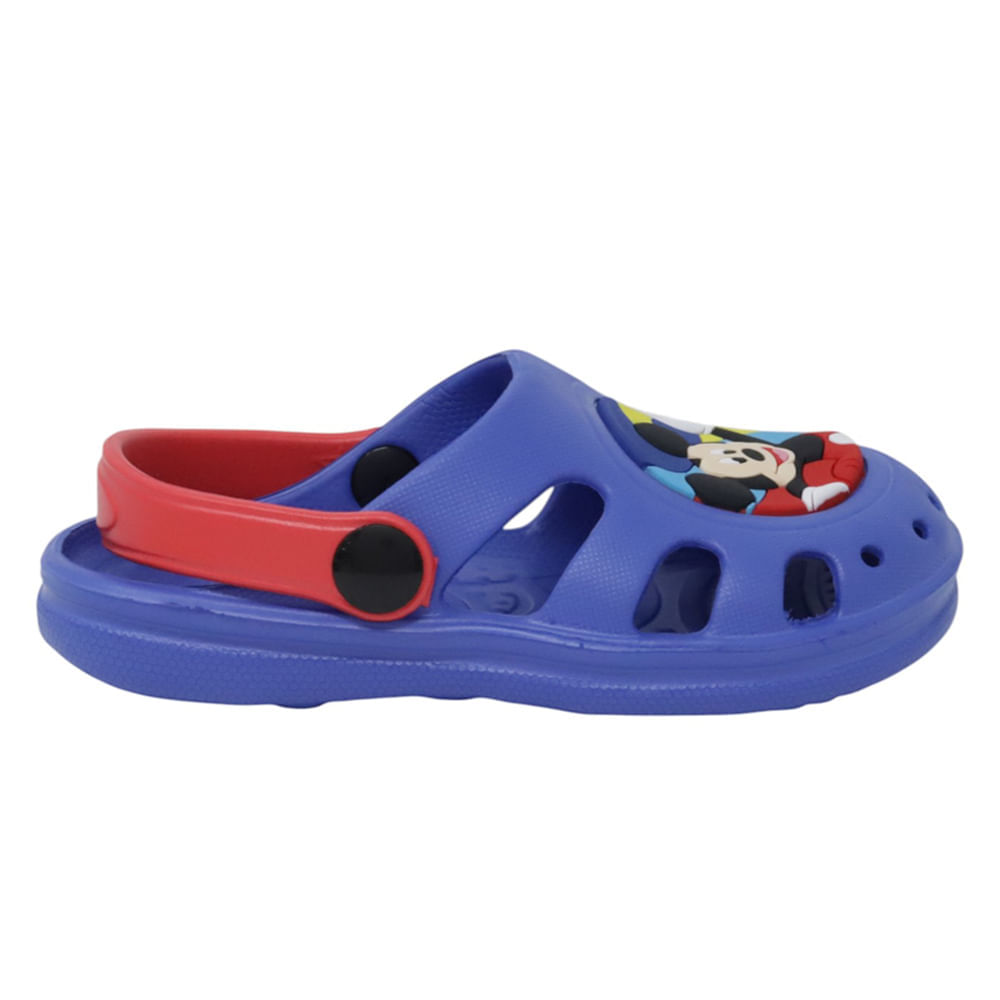 Sandalia casual Disney color azul  para niño bebé