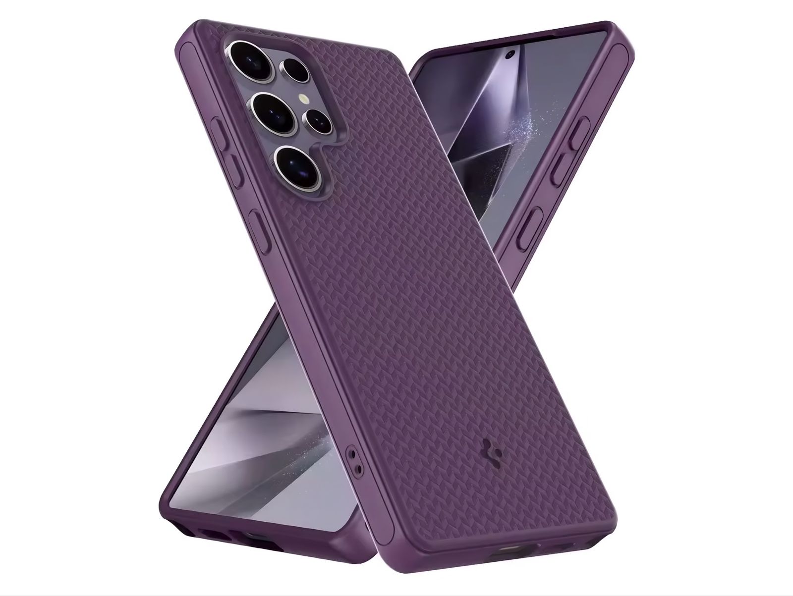 Case Spigen morado para Samsung S25 Ultra