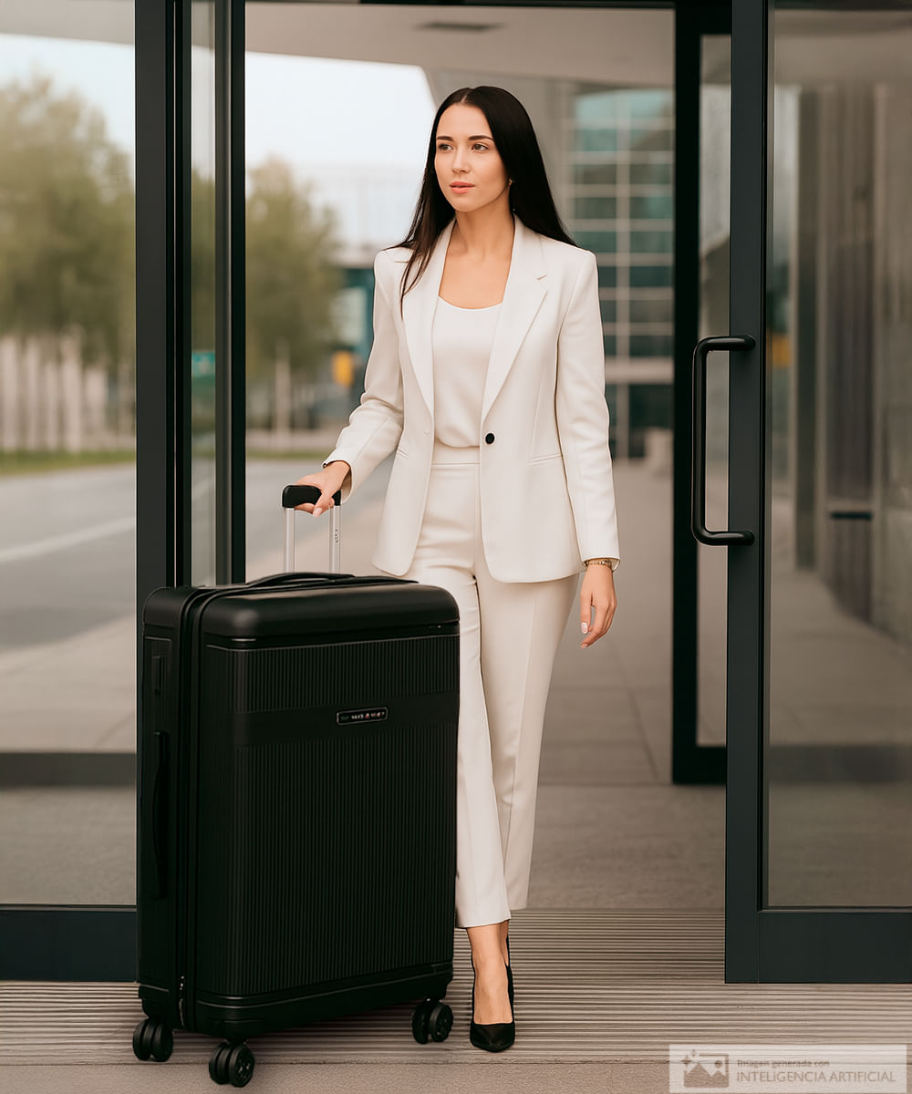 Maleta grande Swissbrand Siena negra