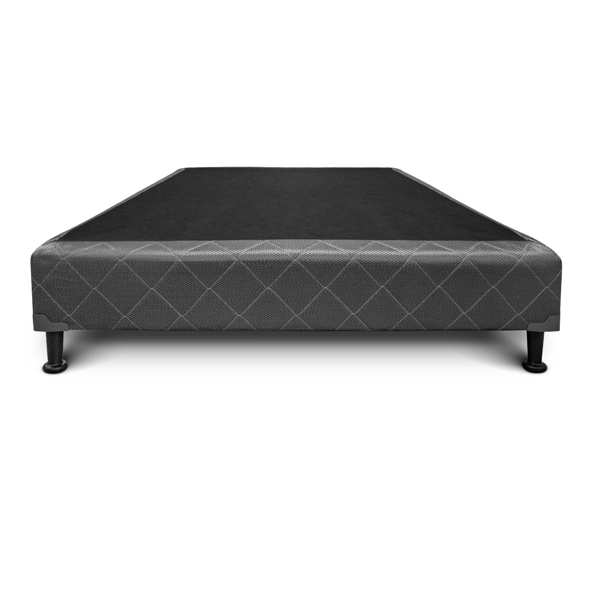 Base de Colchon Jaquard Gris Oscuro