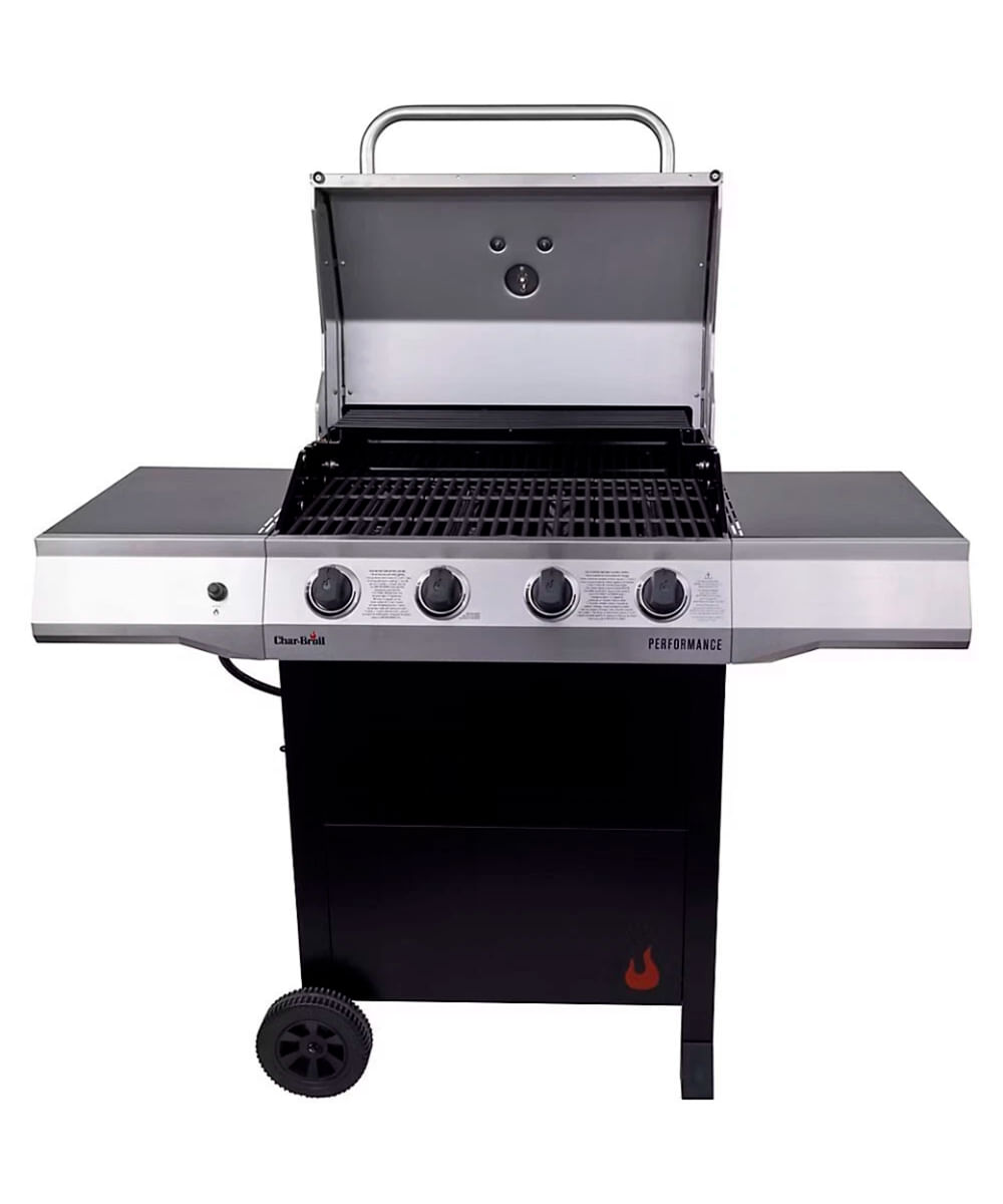 Barbacoa Char-broil blk series de 4 quemadores a gas