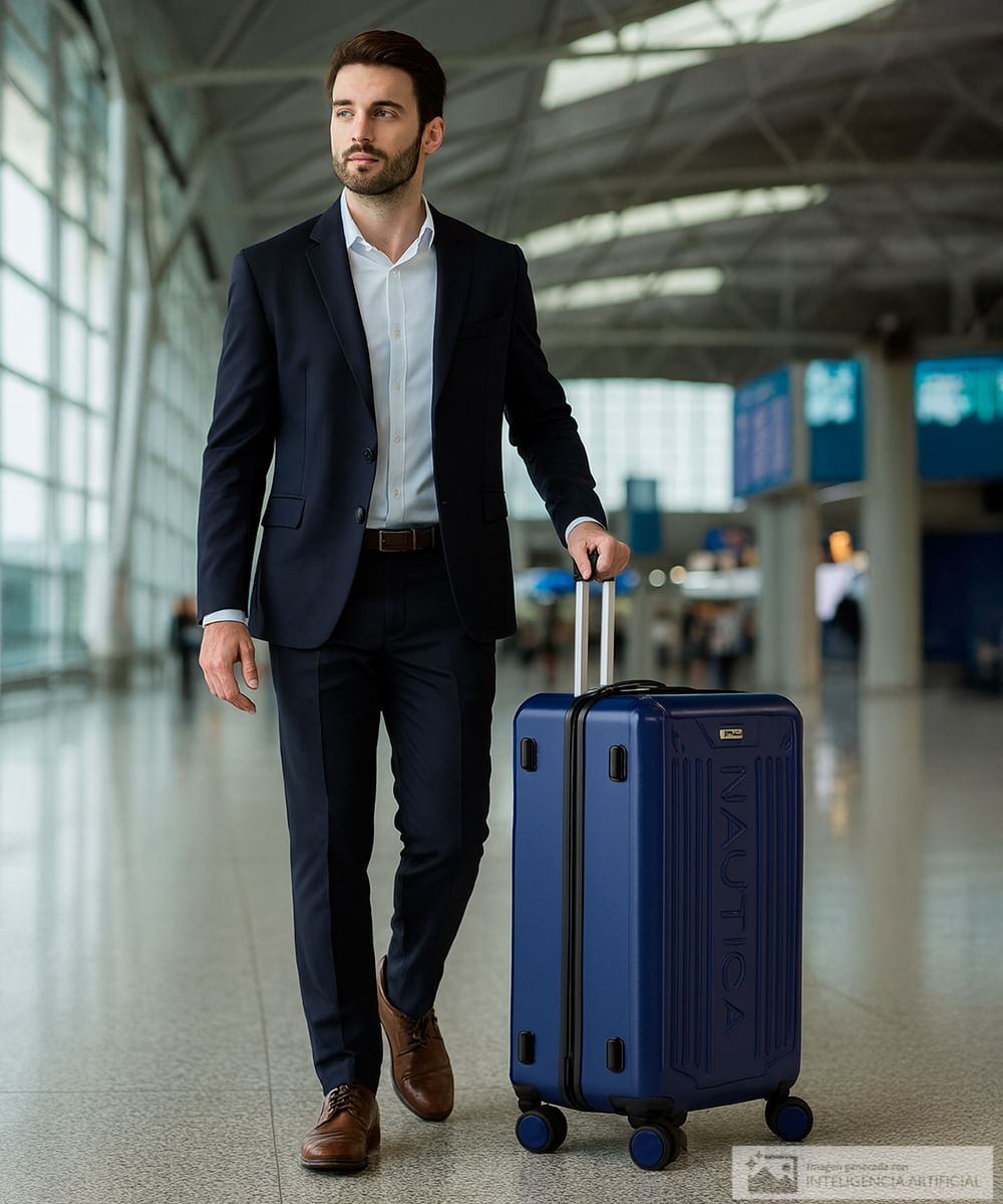 Maleta grande Nautica azul