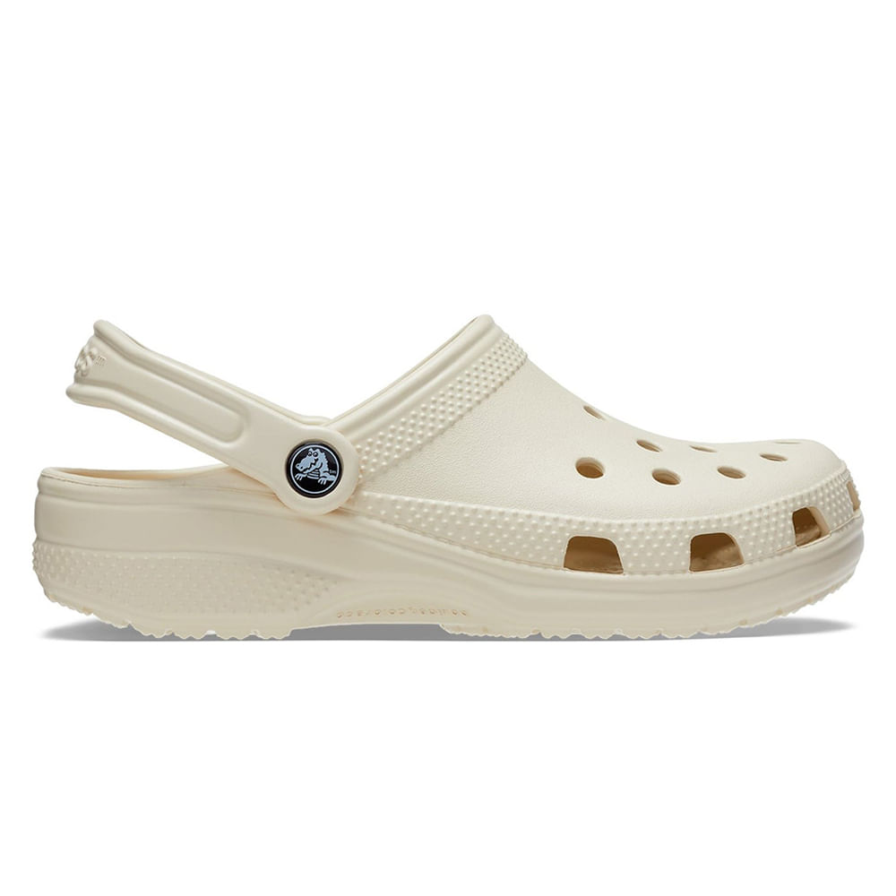 Crocs Classic color beige para mujer