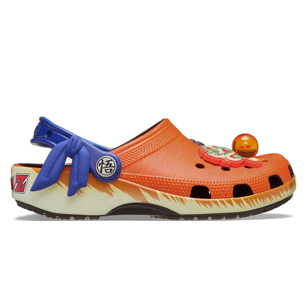 Crocs Dragon Ball Z naranja para hombre