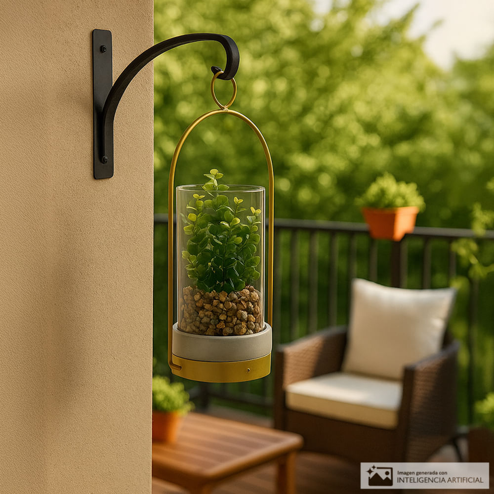 Planta artificial decorativa 14.5x11.5x32.5 cm