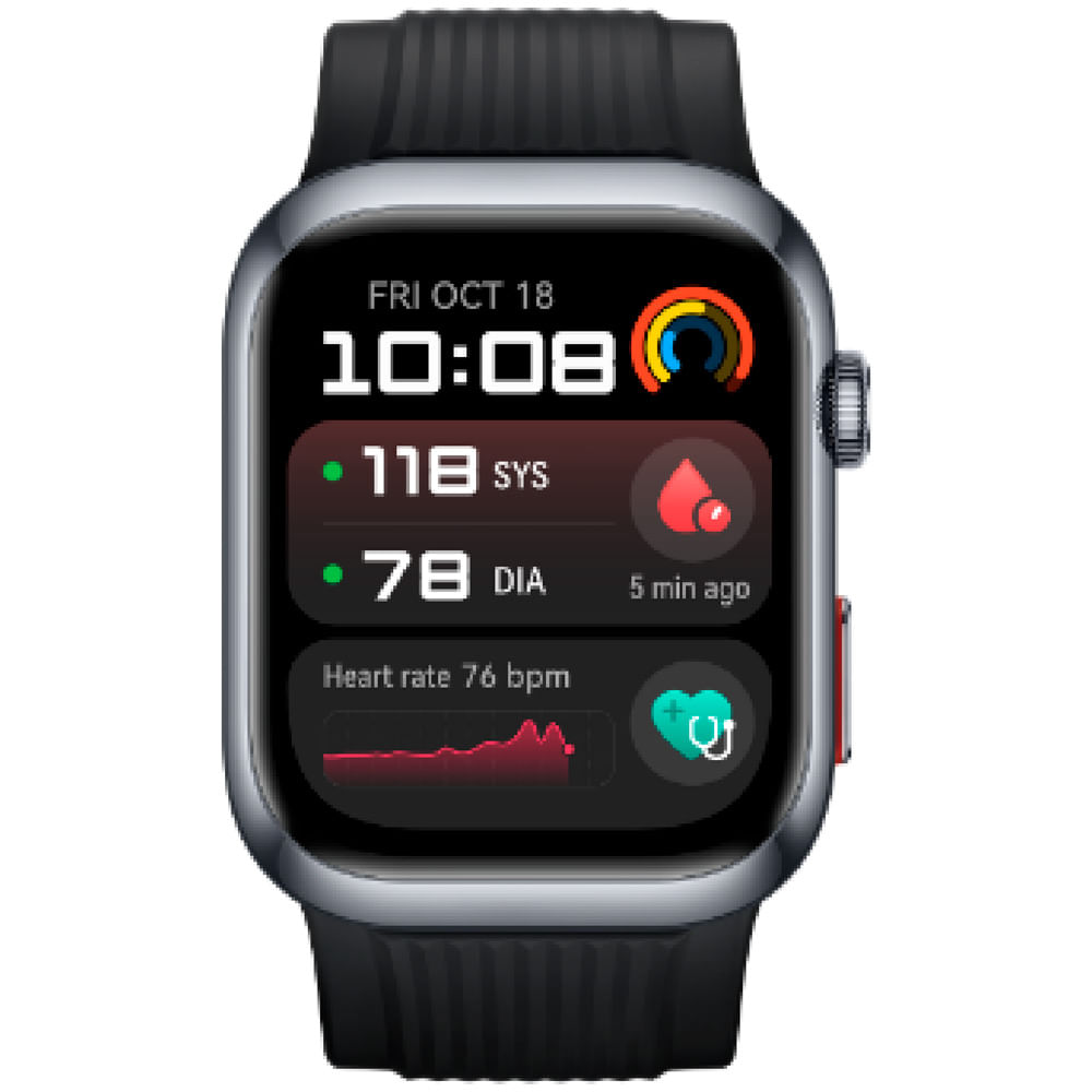 Smartwatch Huawei D2 con monitoreo de presión arterial