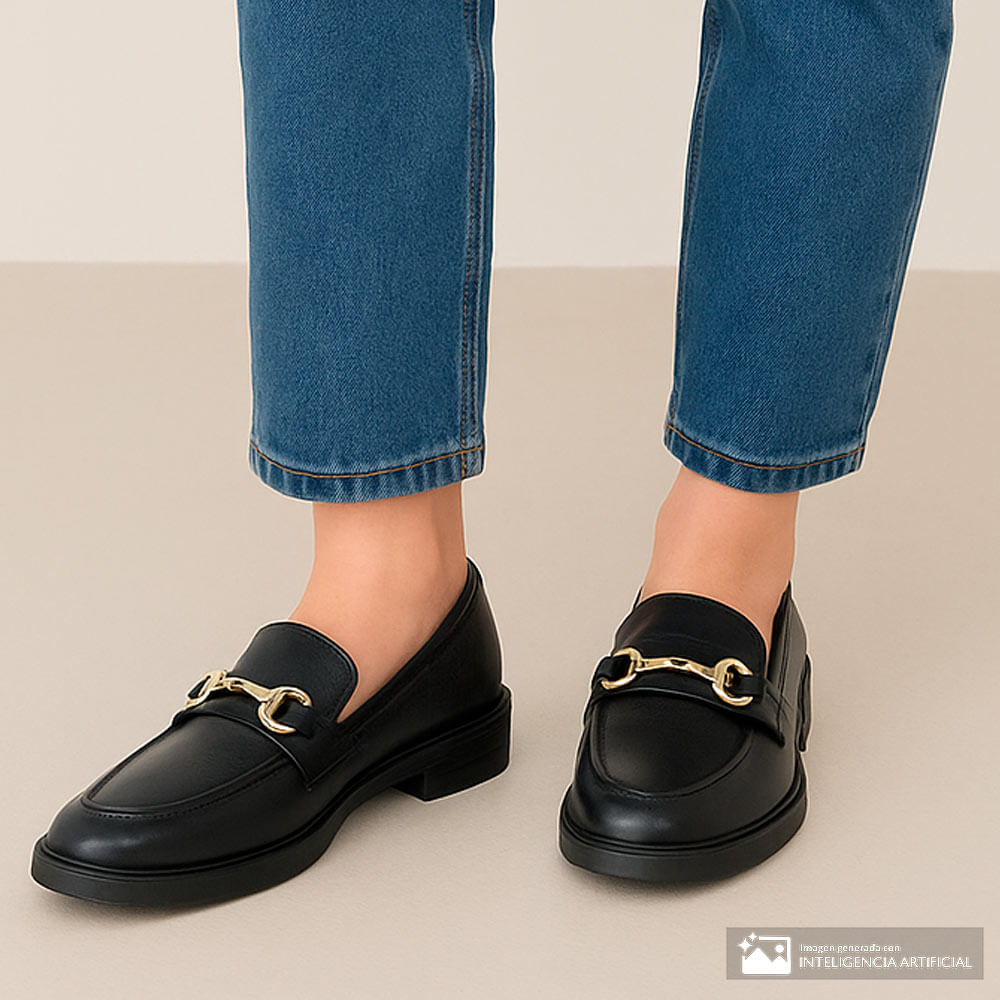 Zapato casual Unexpected color negro para mujer