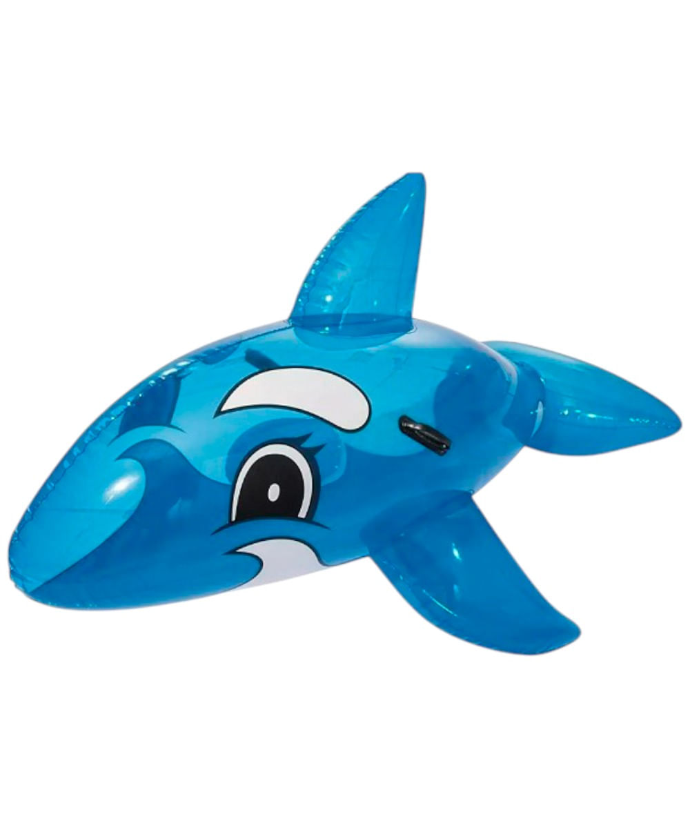 Flotador en forma de ballena Bestway azul y blanco