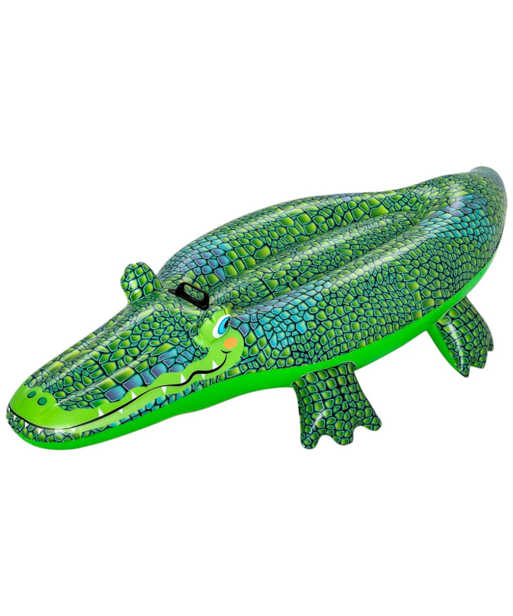Flotador en forma de cocodrilo Bestway verde