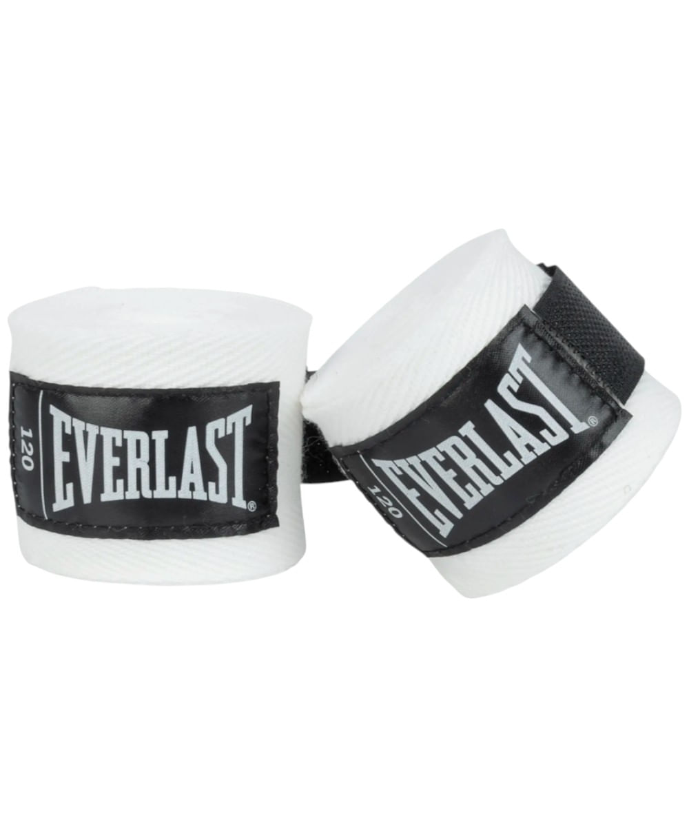 Venda de boxeo Everlast 120" blanca