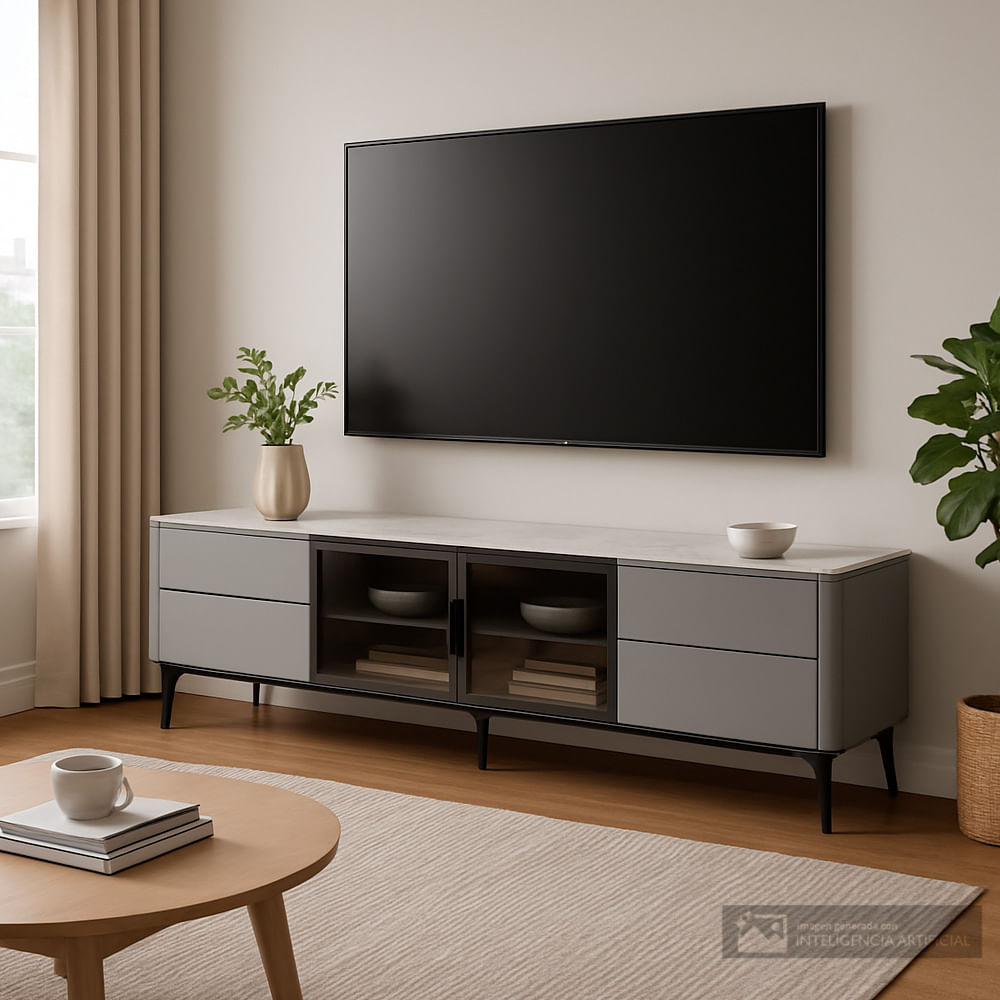 Rack para TV 70" (177.8 cm) Paolo