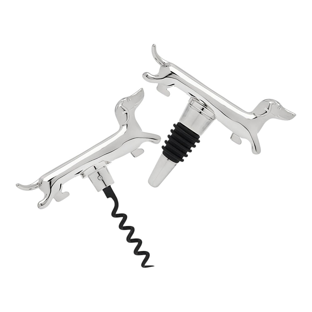 Set tapón para botella + sacacorcho