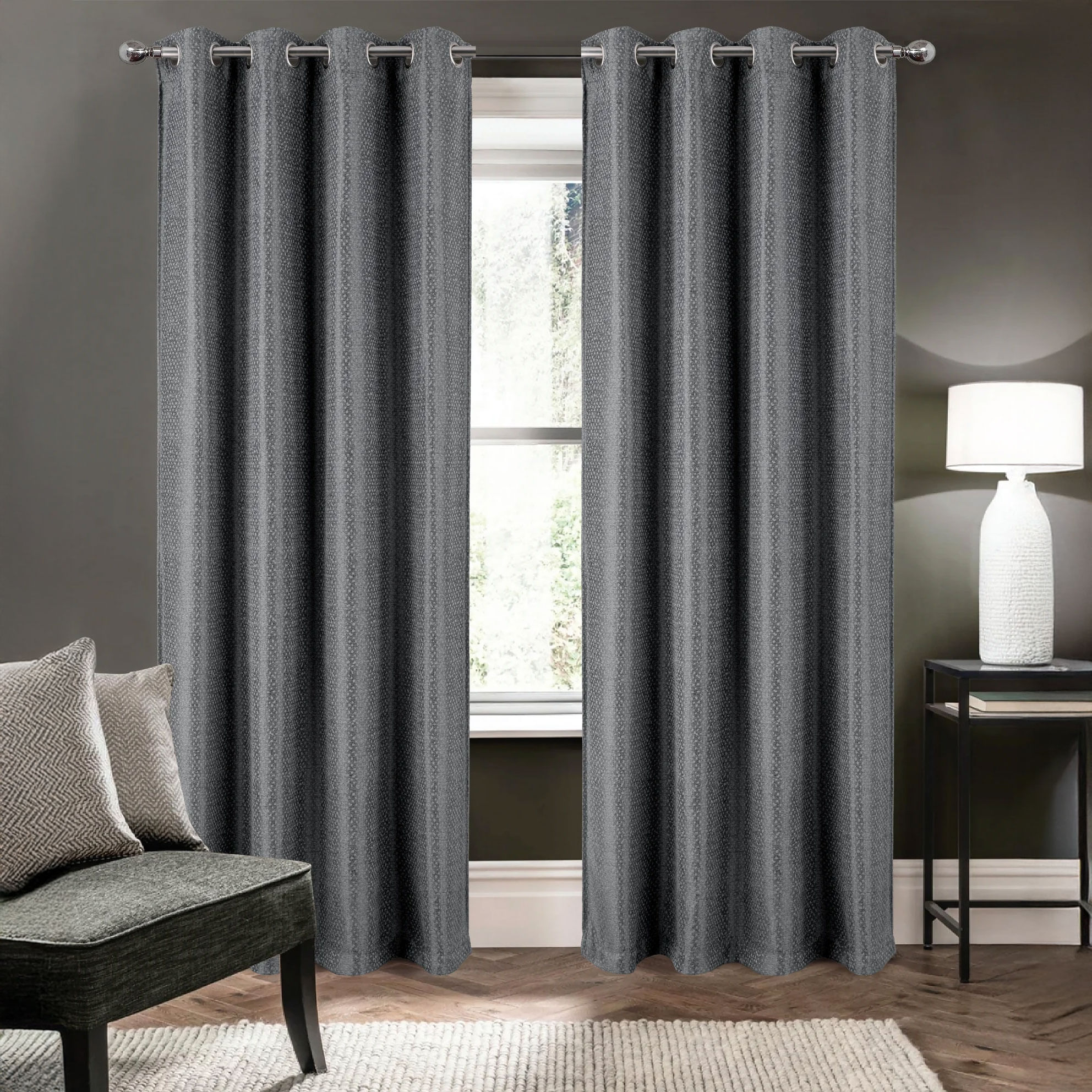 Cortina jacquard blackout kira 137x213 cm