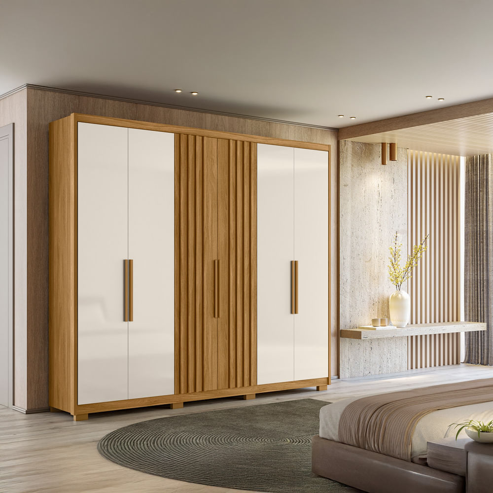 Ropero 4 puertas corredizas Araguaia