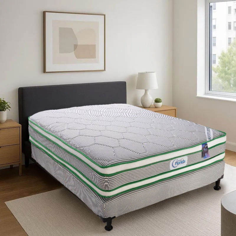 Cama Florida Comfort Medio - Edicion Especial Rayas