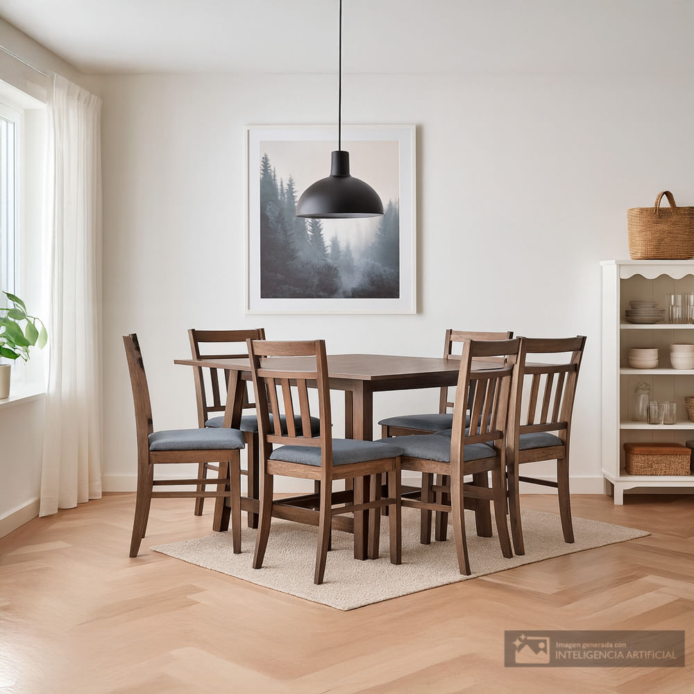 Juego de Comedor 6 personas Pro Sidney