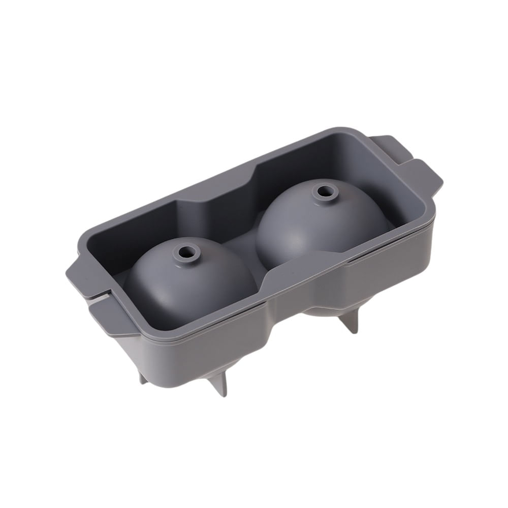 Molde surtido de silicón para hielo 2 divisiones 17x7x8.7 cm (1 pieza)