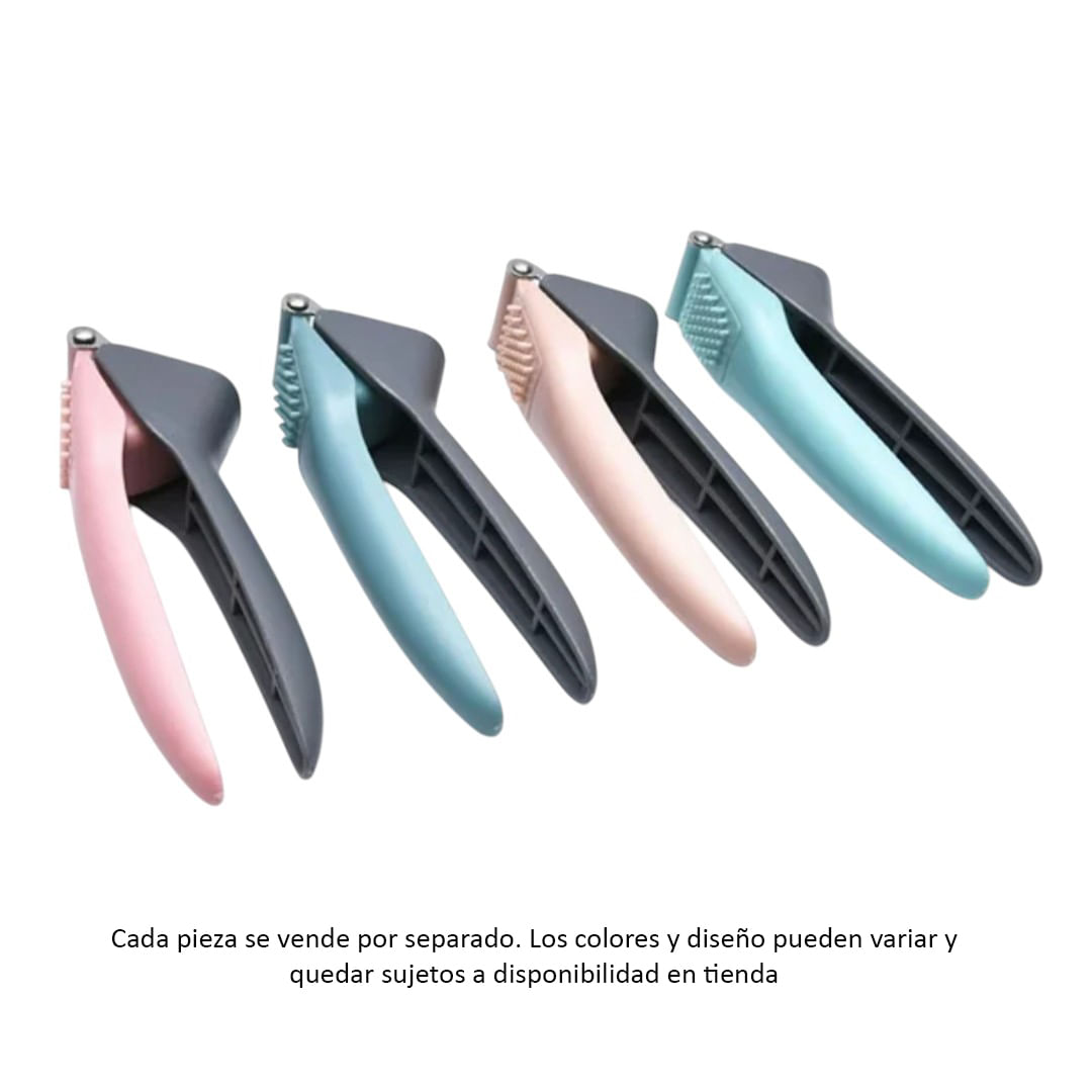 Prensador de ajo color surtido 17.7x4 cm (1 pieza)