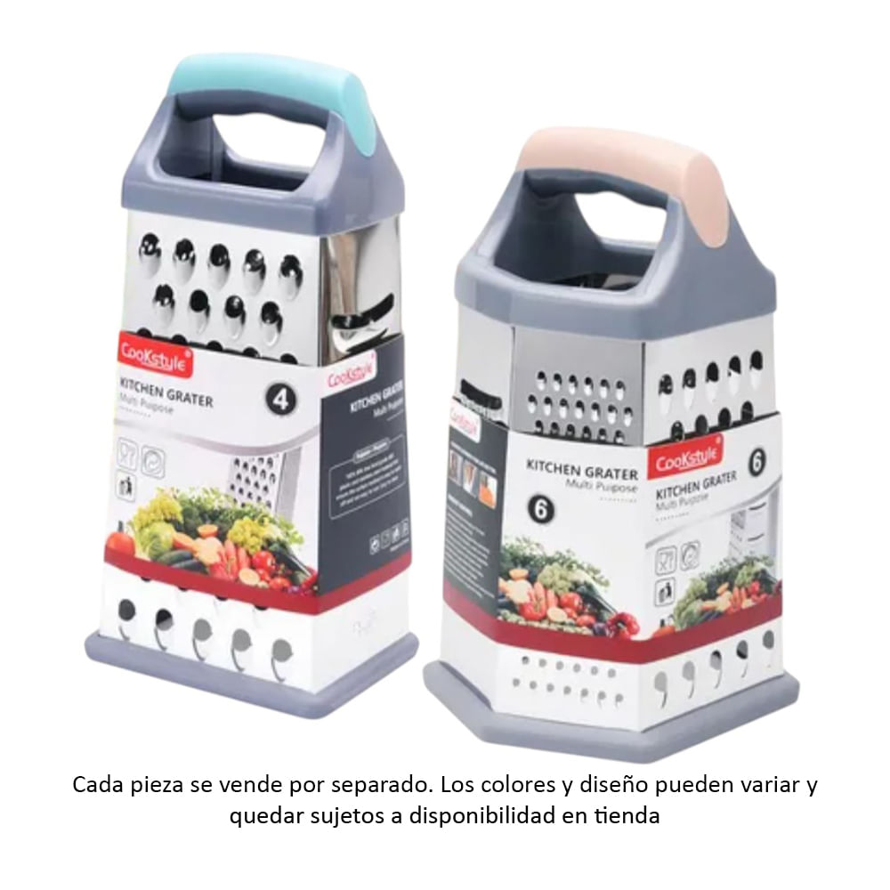 Rallador de queso color surtido 23x11.6x9 cm (1 pieza)