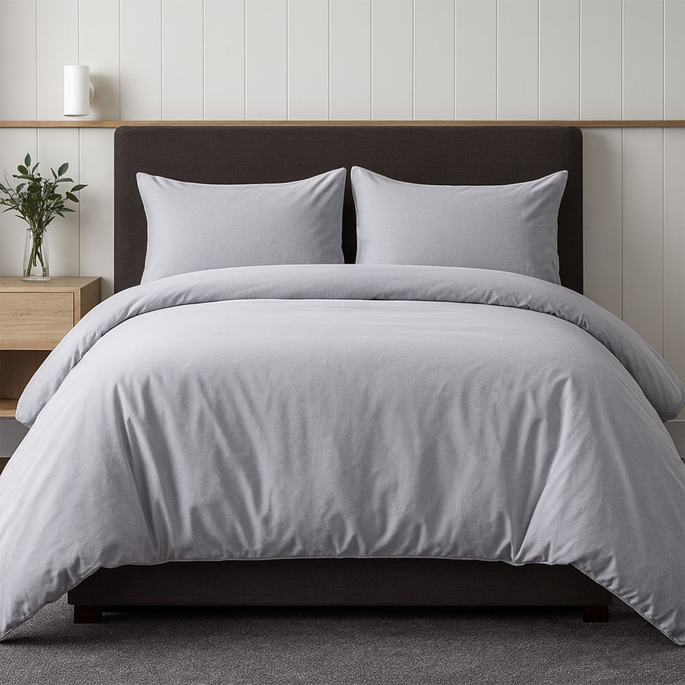 Edredón Detalles sólido de algodón