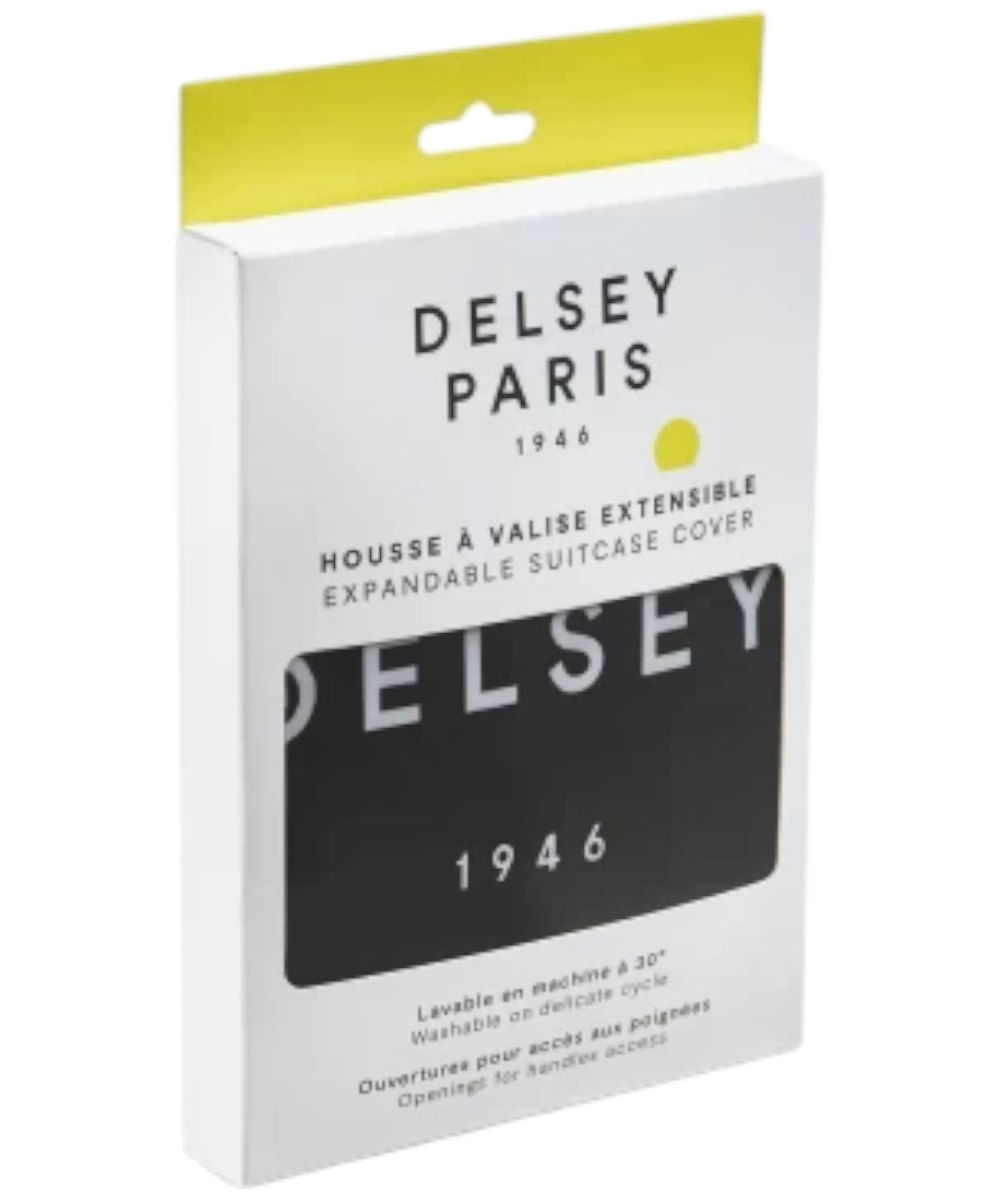 Funda para maleta Delsey Paris pequeña negra