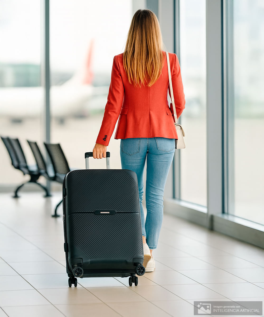 Maleta grande American Tourister Kyoto spinner negra