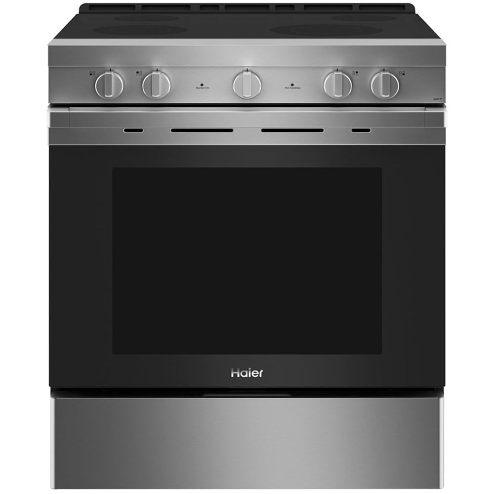 Cocina 4 quemadores con horno eléctrica 76 cm (30") QCSS740RNSS Haier