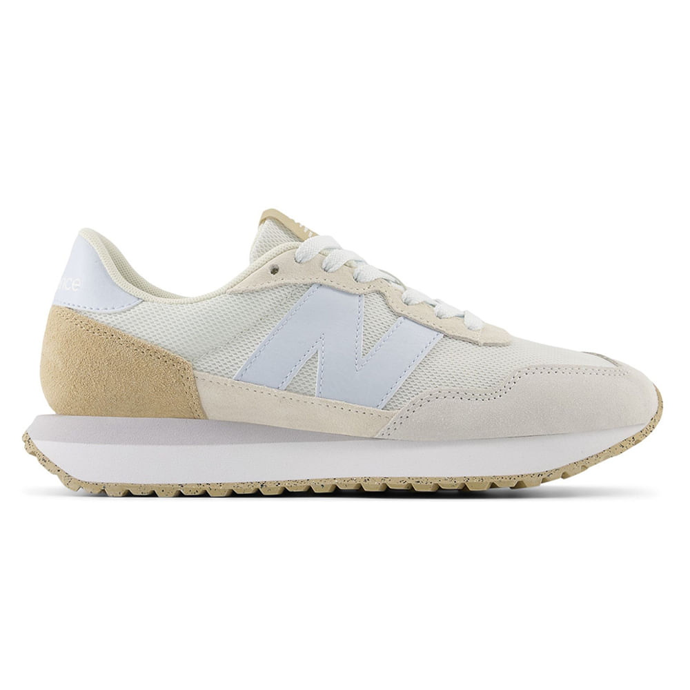 Zapato New Balance 237 casual beige para mujer