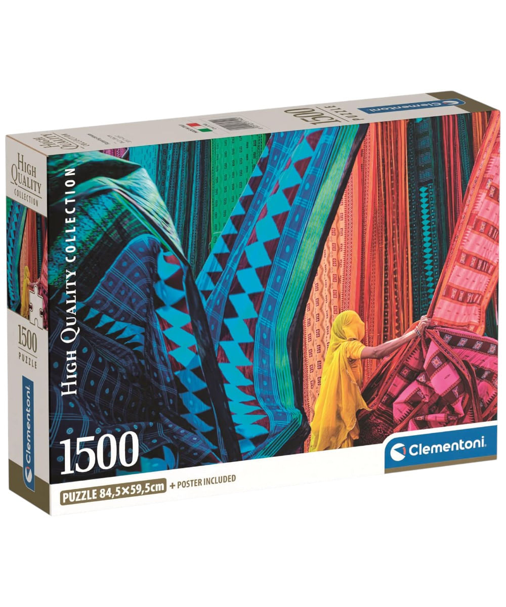 Clementoni rompecabezas 1500 Hqc pañuelos fluttering