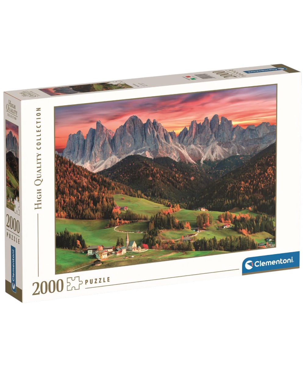 Clementoni rompecabezas 2000 Hqc Val Di Funes